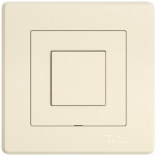 UP-Bedienaufsatz zu Druckschalter EDIZIO.liv Wiser SNAPFIX 1-Kanal 1T crema A GMI A