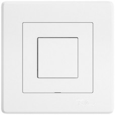 UP-Bedienaufsatz zu Druckschalter EDIZIO.liv Wiser SNAPFIX 1-Kanal WLAN 1T weiss W A GMI A