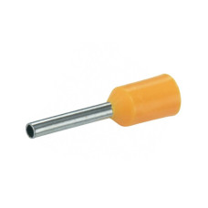 Aderendhülse Typ A isoliert 0.5mm²/6mm orange - 100 Stück