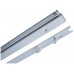 Fluoreszenzarmatur Al T5 1x39W EVG ohne Röhre weiss mit Montagedeckel