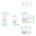 Modular-Stecker Molex FCC 4P4C