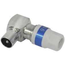 Winkelstecker IEC-M 75 Ohm DV60 abgeschirmt f.R7U-H,MK95