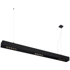 LED-Pendelleuchte SLV Q-LINE PD BAP 45W 4000K 2300lm 1000x60x60 1.5m 30° schwarz LED-Pendelleuchte SLV Q-LINE PD BAP 45W 4000K 2300lm 1000x60x60 1.5m 30° schwarz