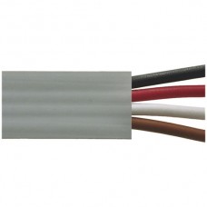Flachkabel Woertz Multibus 4×1.5mm² grau halogenfrei Eca,s3,d2,a3