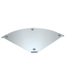 Deckel OBO Bettermann zu Bogen RBM 90° 100mm bandverzinkt