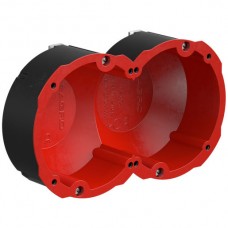 Hohlwanddose 90 2x1 Quickbox Ø 83mm für Brandschutz F30-F90