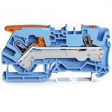 Durchgangsklemme WAGO TopJob-S 6mm² 2L blau Serie 2106