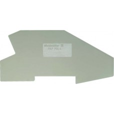 Abschlussplatte P-Reihe 3mm blau