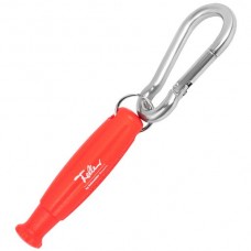 Magnet mit Karabiner zur Inbetriebnahme von Wiser by Feller rot
