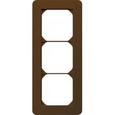 Abdeckrahmen 3x1/1x3 braun kallysto.trend 214x94mm