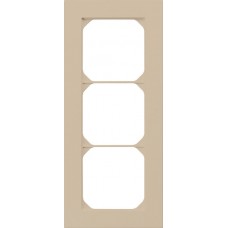 Abdeckrahmen kallysto.pro 3×1 beige 94×214mm