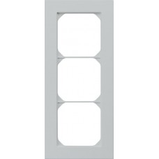 Abdeckrahmen kallysto.pro 3×1 hellgrau 94×214mm