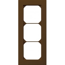Abdeckrahmen kallysto.pro 3×1 braun 94×214mm