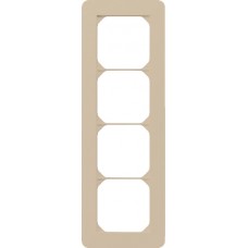 Abdeckrahmen kallysto.trend 4×1 beige 94×274mm