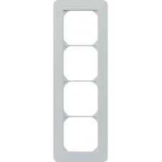 Abdeckrahmen 4x1/1x4 hellgrau kallysto.trend 274x94mm