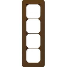 Abdeckrahmen 4x1/1x4 braun kallysto.trend 274x94mm