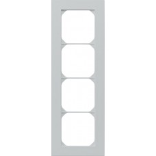 Abdeckrahmen kallysto.pro 4×1 hellgrau 94×274mm