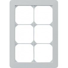 Abdeckrahmen kallysto.trend 3×2 hellgrau 154×214mm