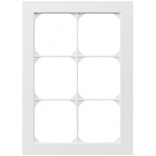 Abdeckrahmen 3x2/2x3 weiss kallysto.pro 214x154mm