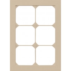 Abdeckrahmen kallysto.pro 3×2 beige 154×214mm
