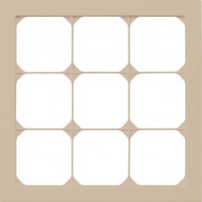 Abdeckrahmen kallysto.pro 3×3 beige 214×214mm
