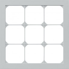 Abdeckrahmen kallysto.pro 3×3 hellgrau 214×214mm