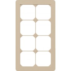 Abdeckrahmen kallysto.trend 4×2 beige 154×274mm