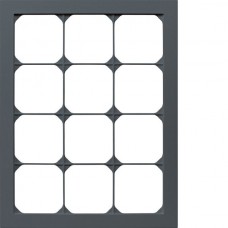 Abdeckrahmen kallysto.pro 4×3 anthrazit 274×214mm