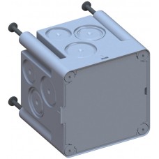UP-Einlasskasten 1×1 Agro 650°C mit Schutzdeckel und Nägel M20/25