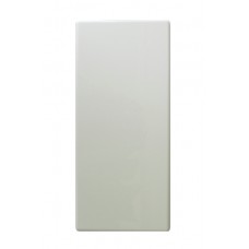Abdeckplatte 5x2 326x146 weiss ungebohrt