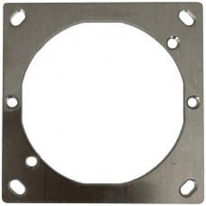 Befestigungsplatte 1xGr.II FH 90x90mm Befestigungsloch Distanz 81mm