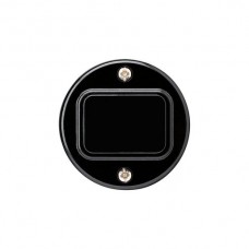 Frontset basico Ø43mm schwarz für Druckschalter/-taster