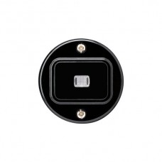 Frontset basico schwarz mit Linse Ø43mm