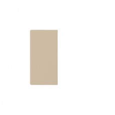 Doppel-Druckknopf kallysto beige für Schalter S1/3+Taster 20x40mm