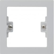 Frontplatte kallysto 60x60 hellgrau für baby-/oekoswitch/Tastdimmer
