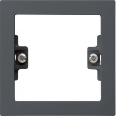 Frontplatte kallysto 60x60 anthrazit für baby-/oekoswitch/Tastdimmer