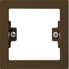 Frontplatte kallysto 60x60 braun für baby-/oekoswitch/Tastdimmer