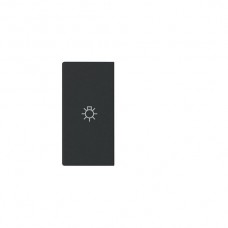 Druckknopf kallysto schwarz Symbol Licht 20x40mm