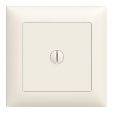 UP-Frontset EDIZIOdue weiss 88×88mm ohne Befestigungstraverse