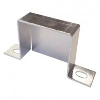 Alu-Endbriden 60x60mm