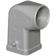 Steckergehäuse A3 PROCON Zink H=48mm LVN ohne Kabelverschraubung 1xM20 Stutzen seitlich