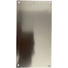 Befestigungsplatte 2xGr.III Feller 210x110mm ohne Ausschnitt 4 Befestigungslöcher