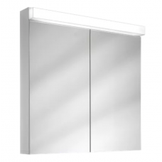 Schneider Spiegelschrank LOWLINE 80/2/LED weiss 4000K