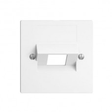 Frontplatte 1xRJ45 ITplus weiss EDIZIOdue