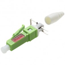 LWL-Verbinder R&M LC/APC C/1 G652.D-Pigtail