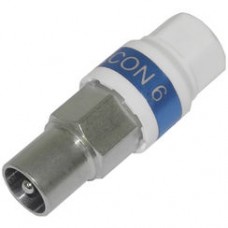 Stecker gerade IEC-M75 Ohm DV01 abgeschirmt f.R7U-H,MK95C Wisi