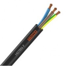 Kabel H07RN-F Titanex 3×2.5mm² LNPE schwarz Eca - Preis pro Meter
