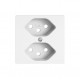 Abdeckset EDIZIO.liv 2xT13