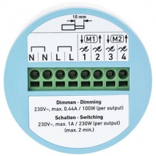 UP Aktor dingz mit 4 Ausgängen Dimmer Rolladenaktor Thermostat