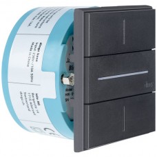 SET dingz front und dingz base Thermostat Nachtlicht WLAN schwarz